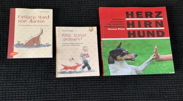 Hundebücher: Einfach Hund sein dürfen, Alles schon probiert?, Herz Hirn Hund